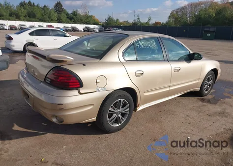 2004 Pontiac Grand Am Se1 from USA, damaged, VIN 1G2NF52E94M671647